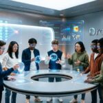 AI classroom showing Droven IO Tech Education Trends 2026.