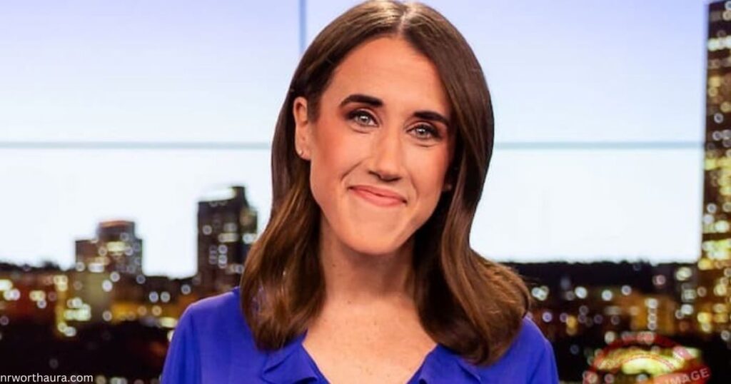 Maggie Vespa during an NBC News broadcast.