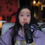 Stephanie Soo in her podcast studio