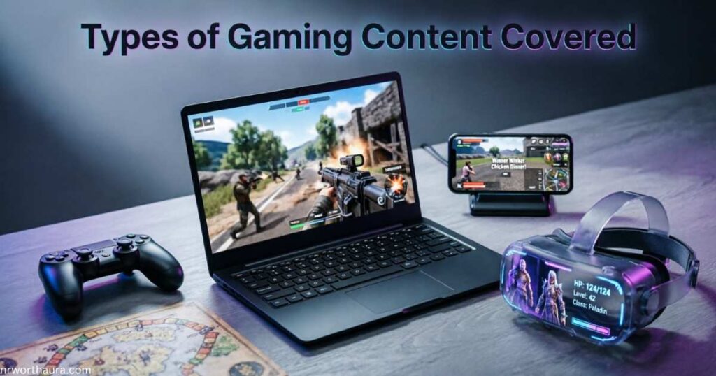 types-of-gaming-content-covered